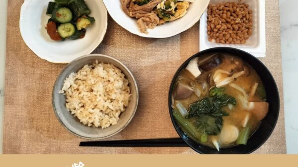 血管年齢26歳✨健康店長の今日の朝ごはん
